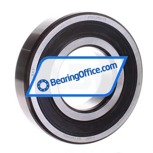 SKF 6312-2RS1/C3