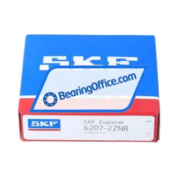 SKF 6207-2ZNR rulman resim 3