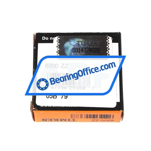 Timken 6300-ZZ bearing image 3