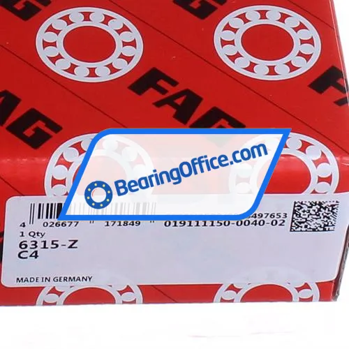 FAG 6315-Z-C4 bearing image 6