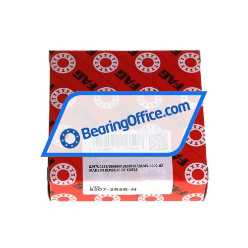 FAG 6207-2RSR-N bearing image 4