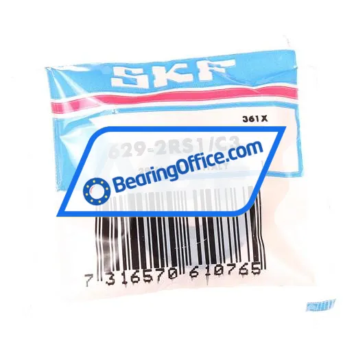 SKF 629-2RS1/C3 bearing image 2