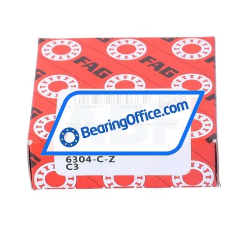 FAG 6304-C-Z-C3 bearing image 3