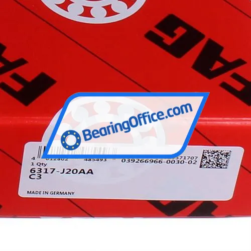FAG 6317-J20AA-C3 bearing image 5