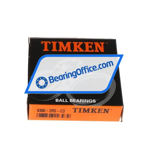 Timken 6306-2RS-C3 bearing image 3