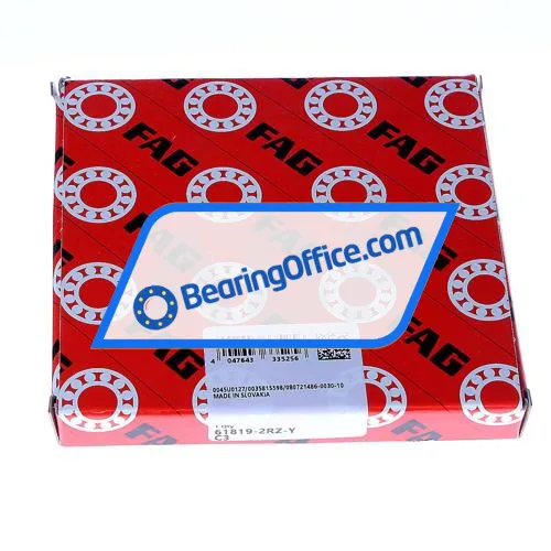 FAG 61819-2RZ-Y-C3 bearing image 3
