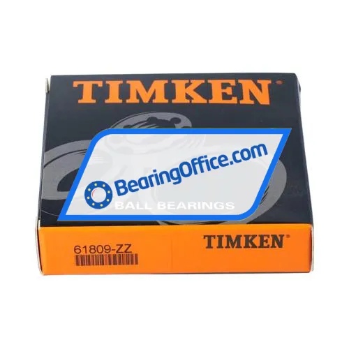 Timken 61809-ZZ bearing image 3