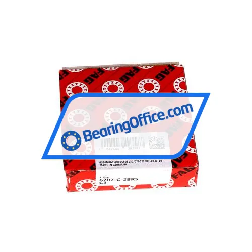 FAG 6207-C-2BRS-C3 bearing image 2
