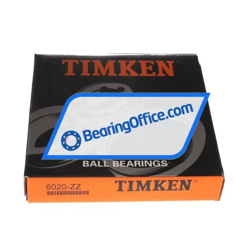 Timken 6020-ZZ bearing image 3
