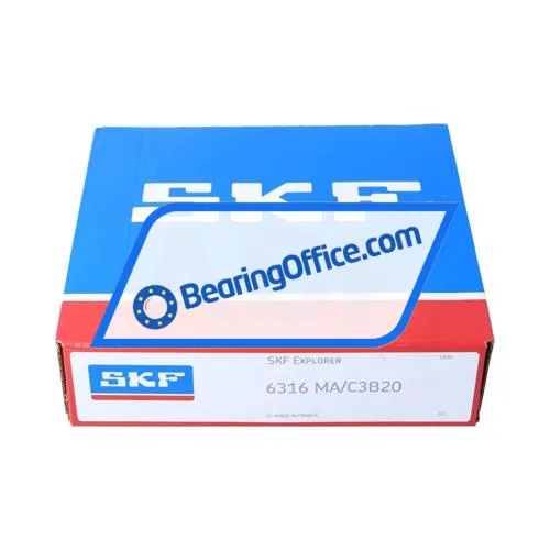 SKF 6316MA/C3B20 bearing image 3