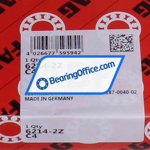 FAG 6214-2Z-C4 bearing image 5