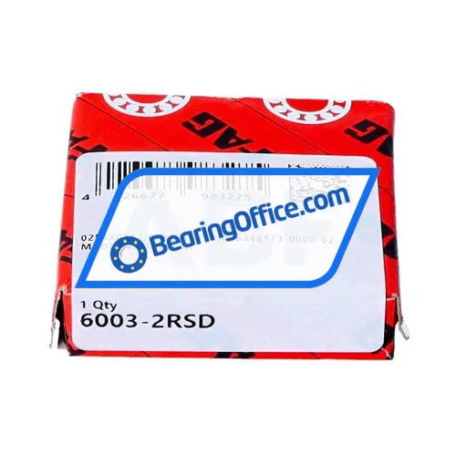 FAG 6003-2RSD bearing image 3