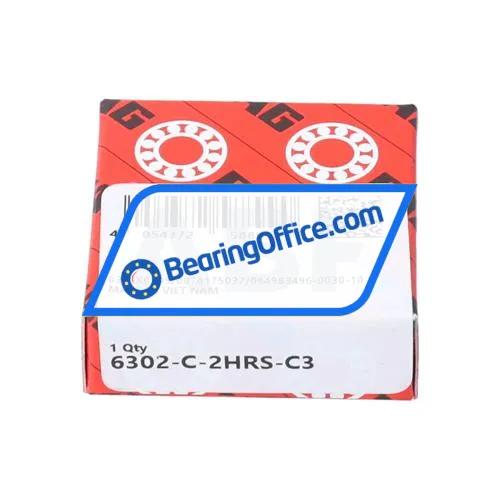 FAG 6302-C-2HRS-C3 bearing image 3