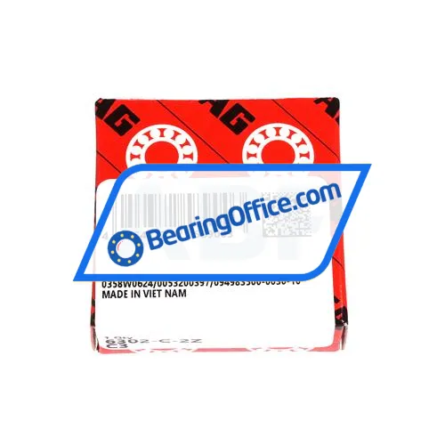 FAG 6302-C-2Z-C3 bearing image 3