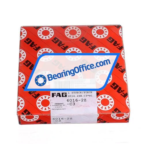 FAG 6016-2Z-C3 bearing image 4