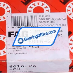 FAG 6016-2Z-C3 rulman resim 5