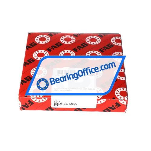 FAG 6016-2Z-L069-C3 bearing image 3