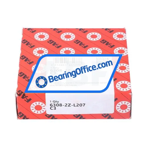 FAG 6308-2Z-L207-C3 bearing image 3