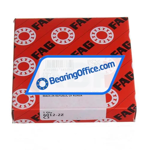 FAG 6012-2Z-C3 bearing image 4