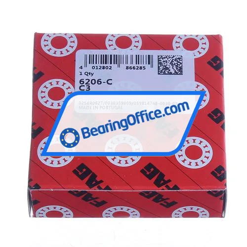 FAG 6206-C-C3 bearing image 3