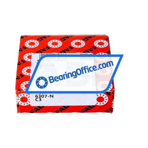 FAG 6307-N-C3 bearing image 3