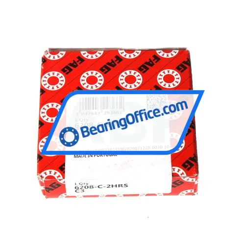 FAG 6208-C-2HRS-C3 bearing image 3