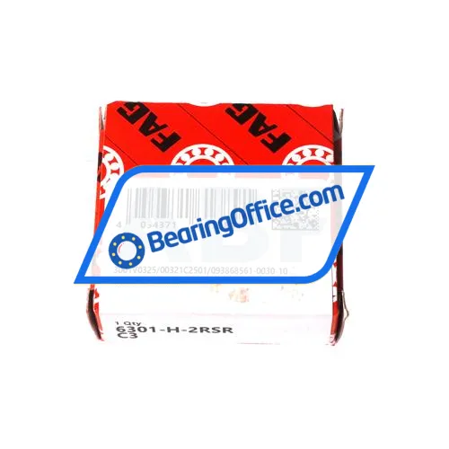 FAG 6301-H-2RSR-C3 bearing image 3