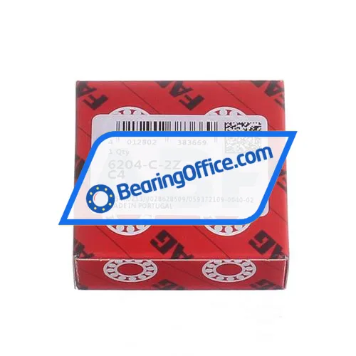 FAG 6204-C-2Z-C4 bearing image 3