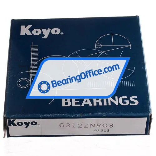 Koyo (JTEKT) 6312Z NR C3 bearing image 4