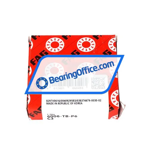 FAG 6006-TB-P6-C3 bearing image 3