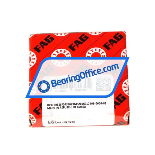 FAG 6006-RSR bearing image 3