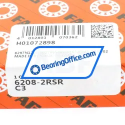 FAG 6208-2RSR-C3 rulman resim 6