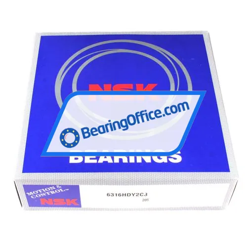 NSK 6316HDY2C3 bearing image 3
