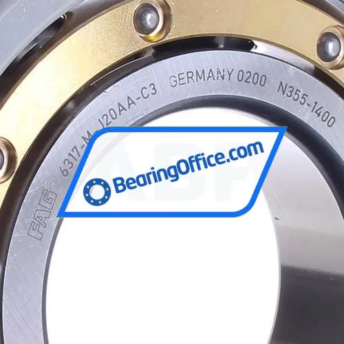 FAG 6317-M-J20AA-C3 bearing image 2