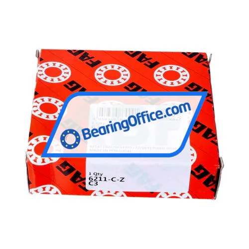 FAG 6211-C-Z-C3 bearing image 3