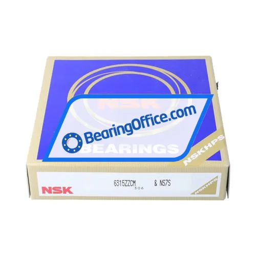 NSK 6315ZZ CM bearing image 3