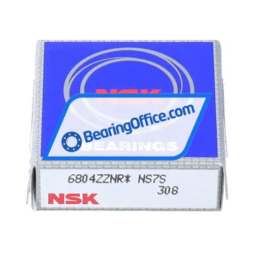 NSK 6804ZZNR bearing image 3