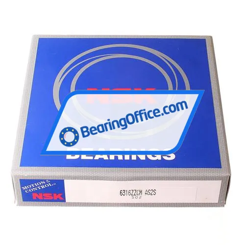 NSK 6316ZZ CM AS2S bearing image 2