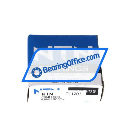 NTN 6204LLB C3/5K bearing image 3