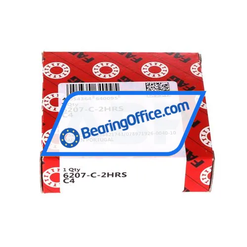 FAG 6207-C-2HRS-C4 bearing image 3