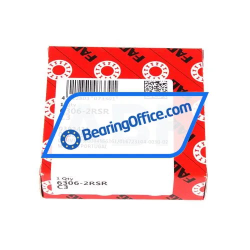 FAG 6306-2RSR-C3 bearing image 3
