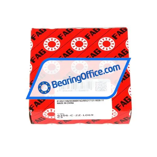 FAG 6306-C-2Z-L069-C3 bearing image 3
