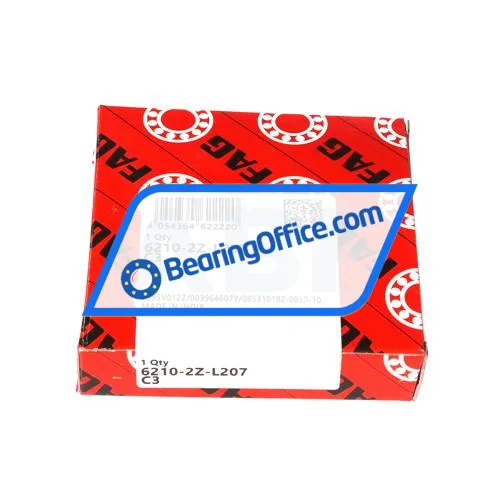 FAG 6210-2Z-L207-C3 bearing image 3