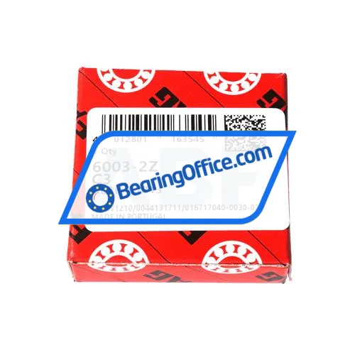 FAG 6003-2Z-C3 bearing image 3