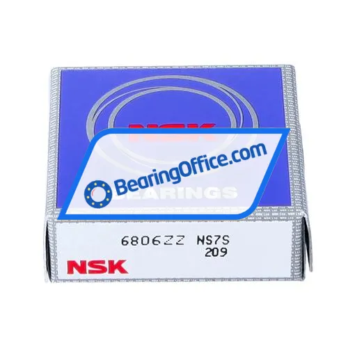 NSK 6806ZZ bearing image 3