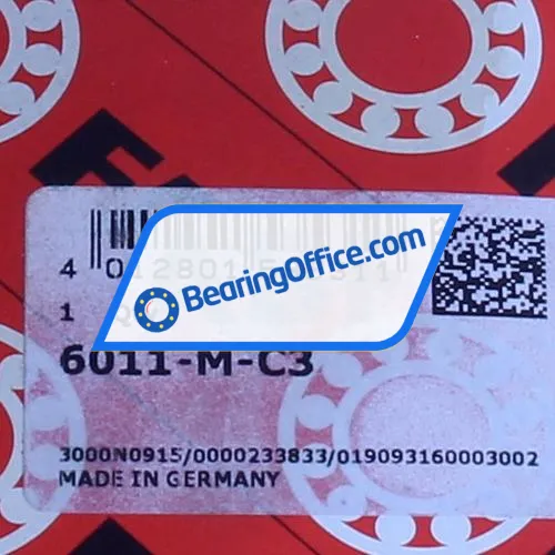 FAG 6011-M-C3 bearing image 5