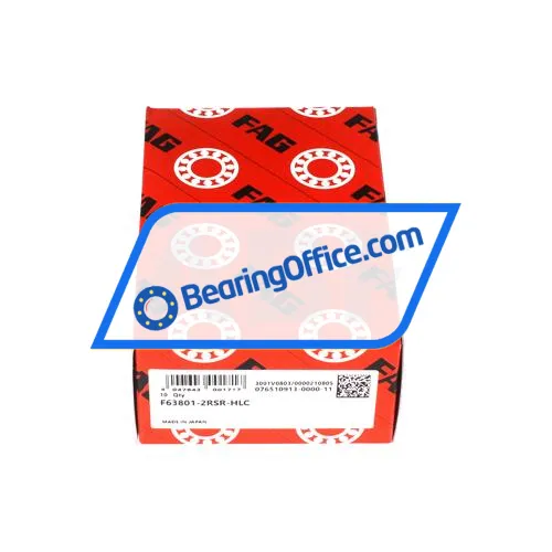 FAG F63801-2RSR-HLC bearing image 2