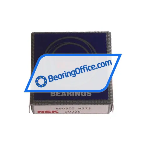 NSK 6903ZZ bearing image 3