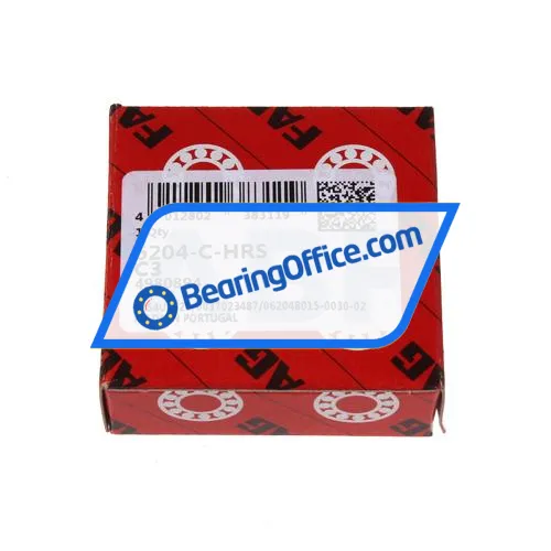 FAG 6204-C-HRS-C3 bearing image 3