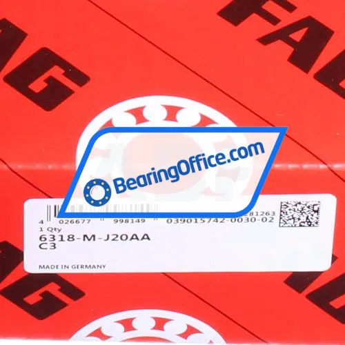 FAG 6318-M-J20AA-C3 bearing image 5